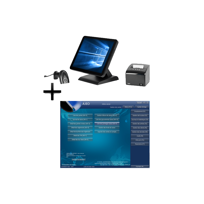 PACK CAISSE TACTILE O-LINK -AJEO STARTER