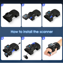 SCANNER POIGNET Bluetooth