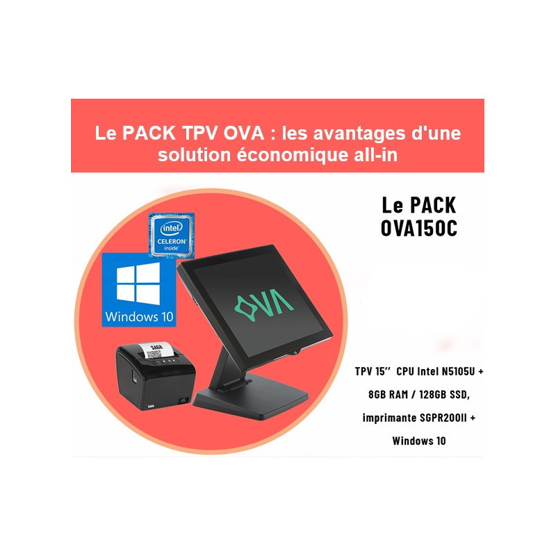[PROMO] CAISSE TACTILE OVA 150C